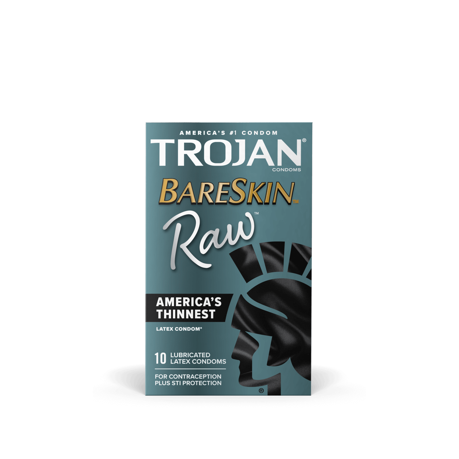 Trojan Bareskin Raw Condoms.