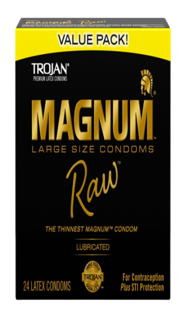 Magnum Raw Condoms.