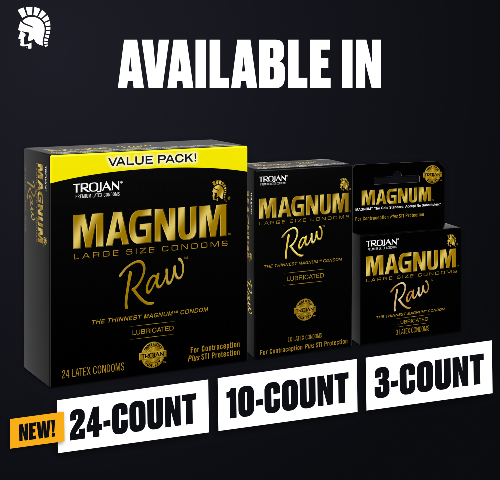 Magnum Raw Condoms.