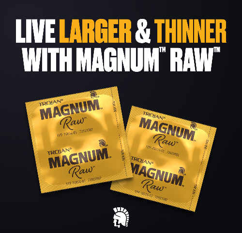 Magnum Raw Condoms.