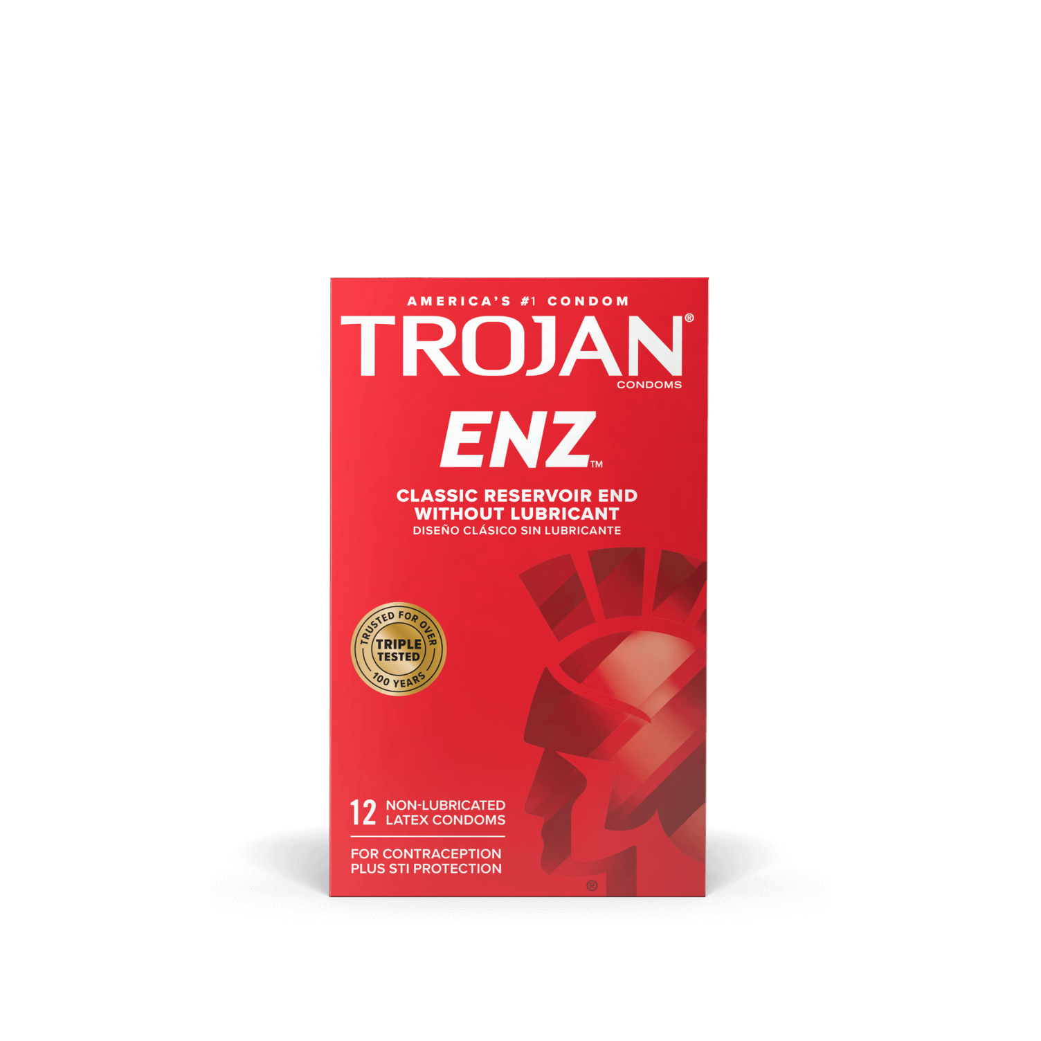 Trojan ENZ Non-Lubricated Condoms.
