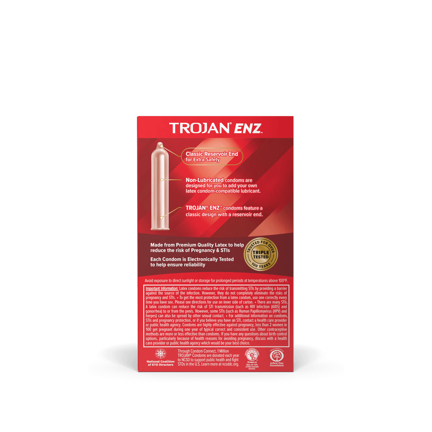 Non shop lubricated condoms