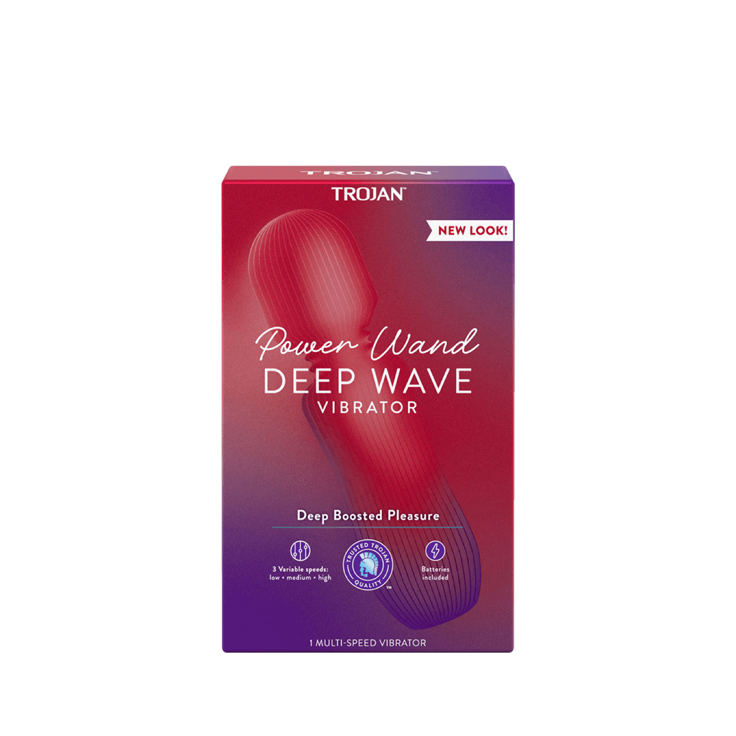 Trojan Power Wand Deep Wave Vibrator.