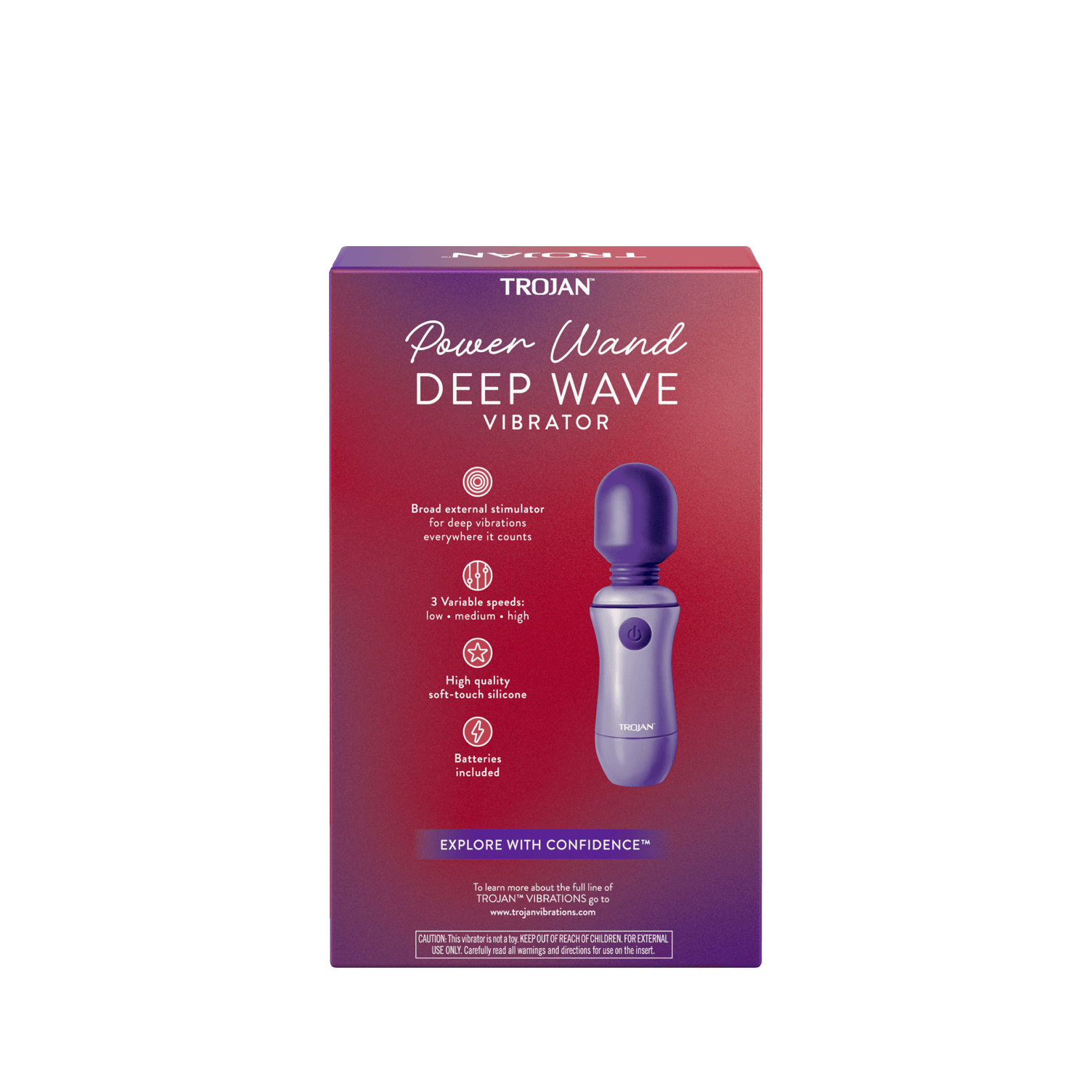 How to use Trojan Power Wand Deep Wave Vibrator.