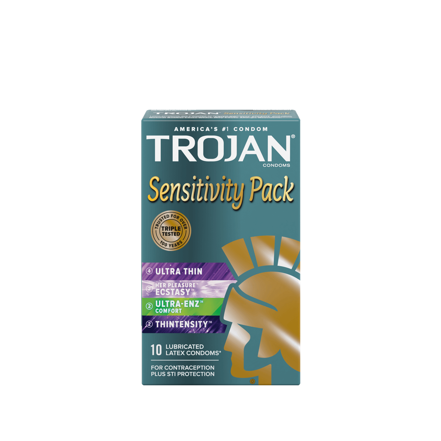 Trojan Condoms Sensitivity Variety Pack.