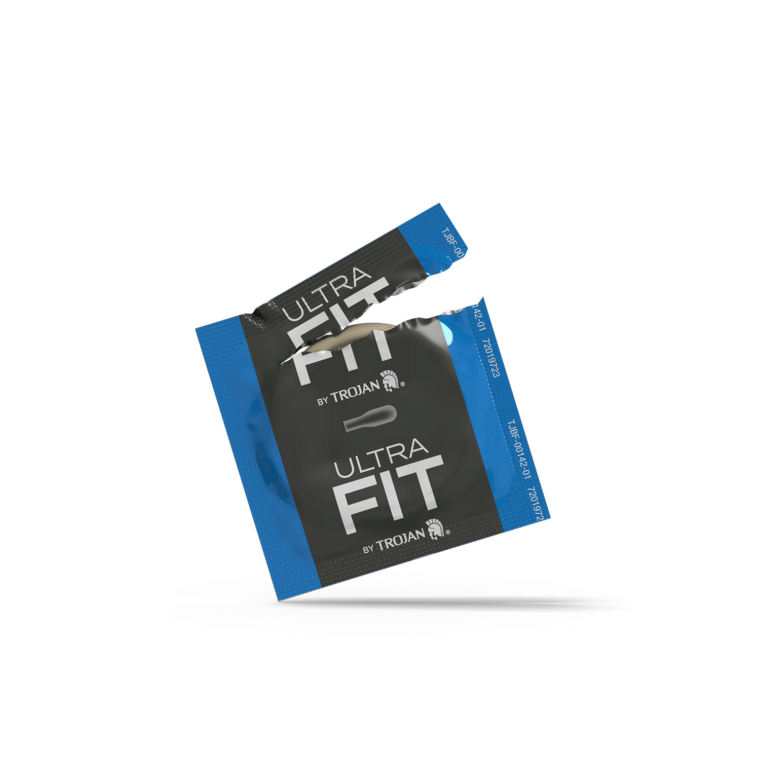 Trojan Ultra Fit Bare Feel Condom wrapper.