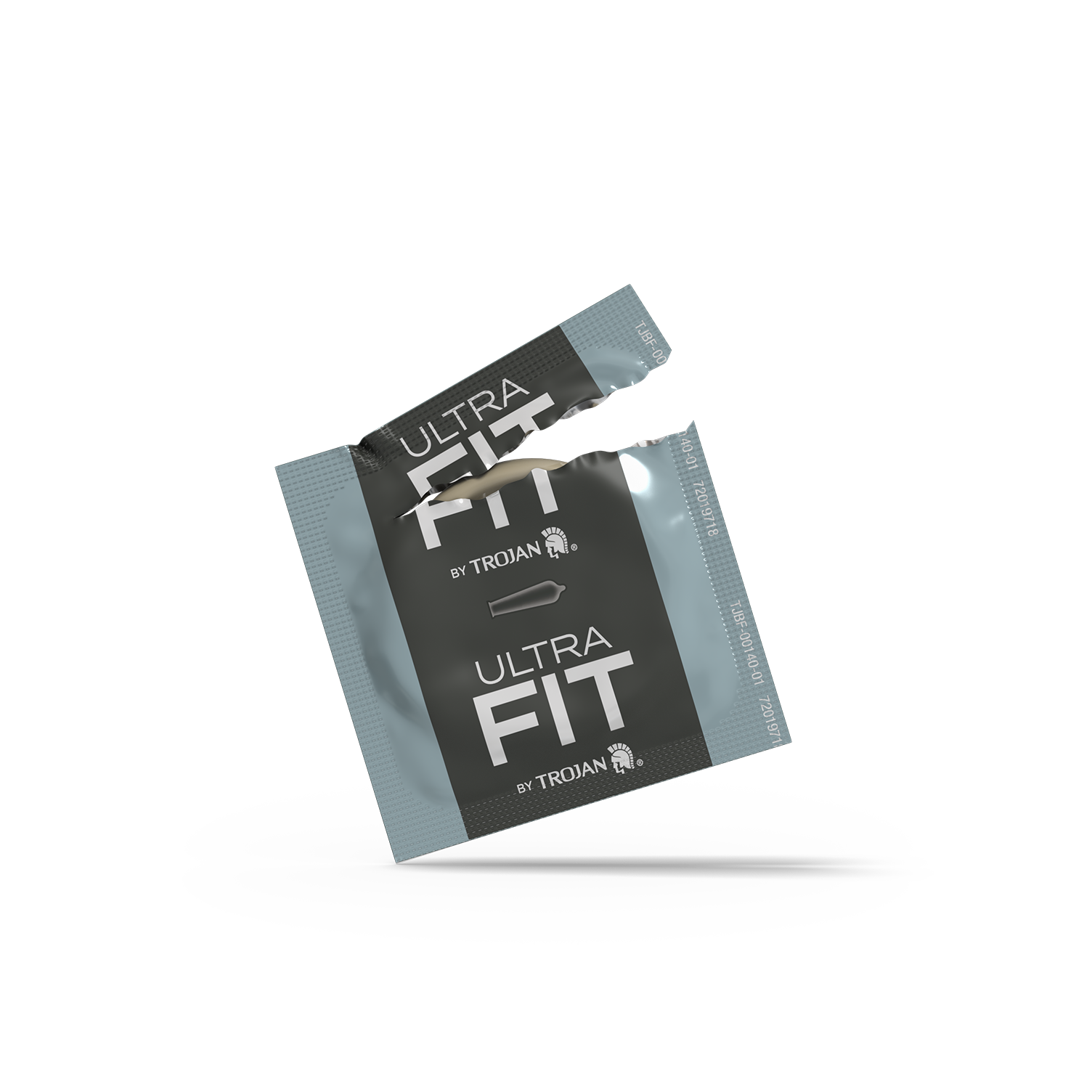 Trojan Ultra Fit Comfort Feel Condom wrapper.