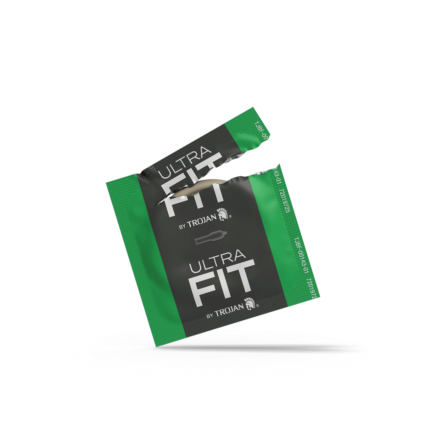 Trojan Ultra Fit Freedom Feel Condom wrapper.