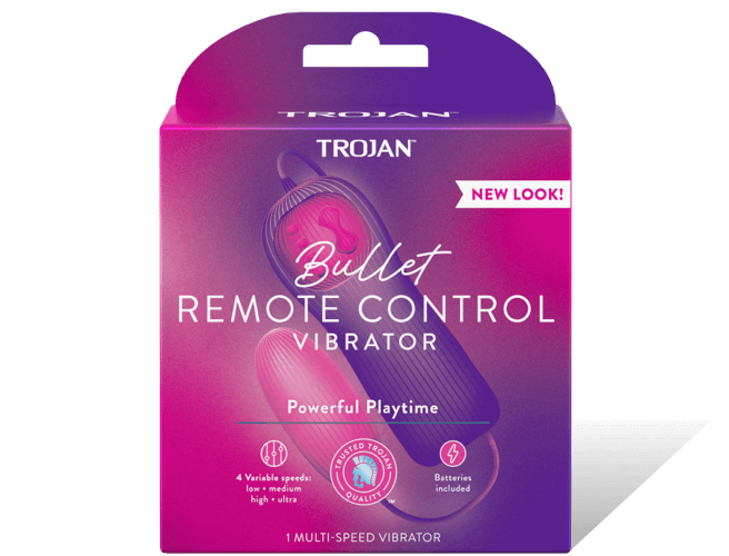 Trojan Bullet Remote Control Vibrator.