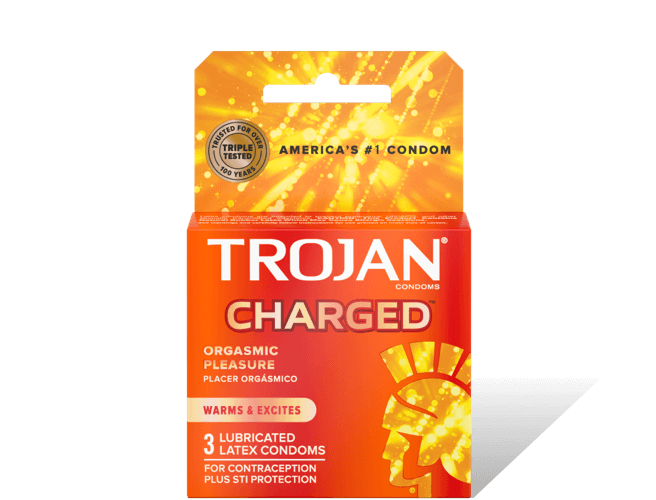 Trojan Charged Condoms.