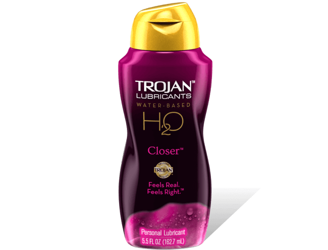 Trojan H2O Closer Water-Based Lubricant.