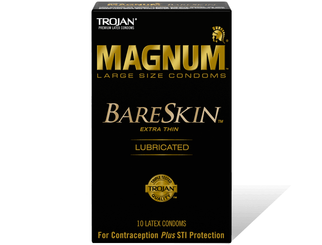 Magnum Bareskin Condoms.