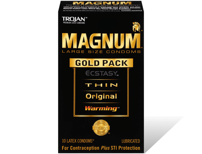 Magnumâ„¢ Gold Collection Large Size Condom Variety Pack