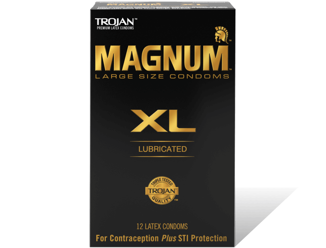 Magnum Extra Large Condoms.