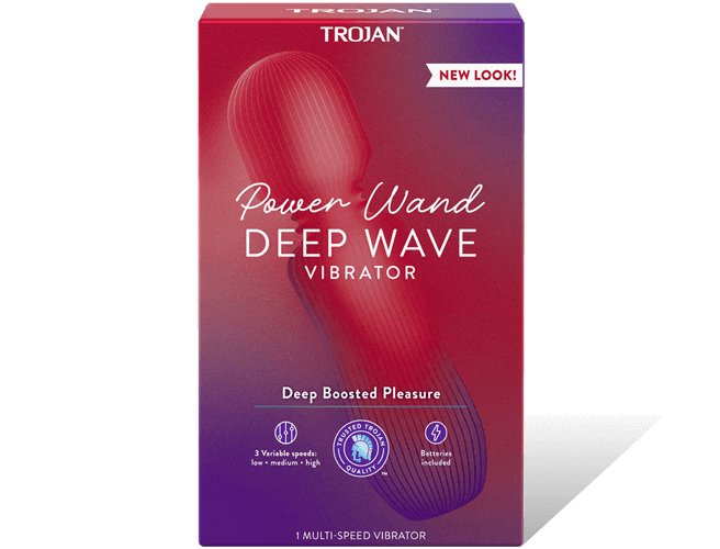 Trojan Power Wand Deep Wave Vibrator.