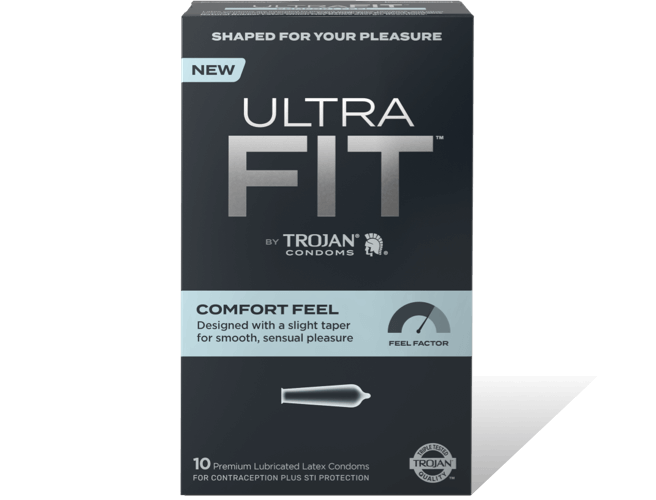 Trojan Ultra Fit Comfort Feel Condom