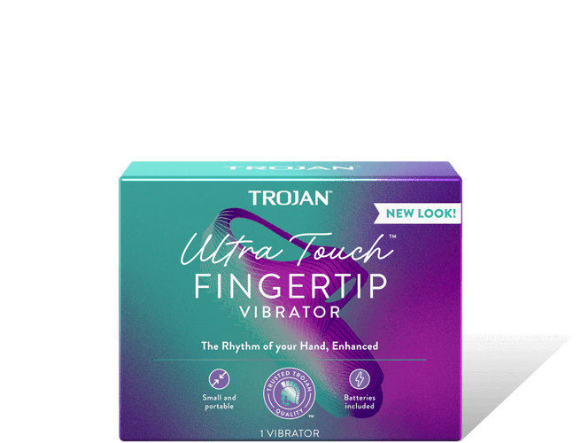 Trojan Ultra Touch Fingertip Vibrator.