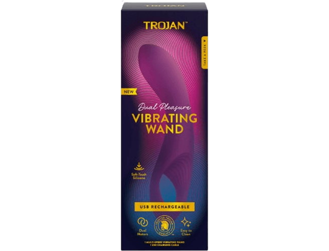 Trojan Dual Pleasure Vibrating Wand.